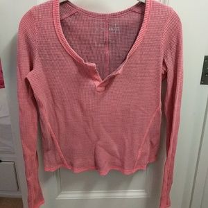 Free people long sleeve shirt